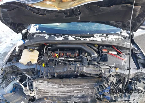 2016 Ford Focus St из США, поврежденный, VIN 1FADP3L92GL389036